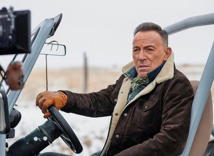 Bruce Springsteen as seen in "The Middle," a Jeep ad that filmed during the 2021 Super Bowl.