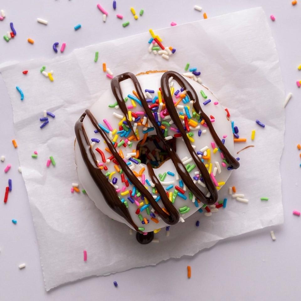 A sample Duck Donut doughnut.