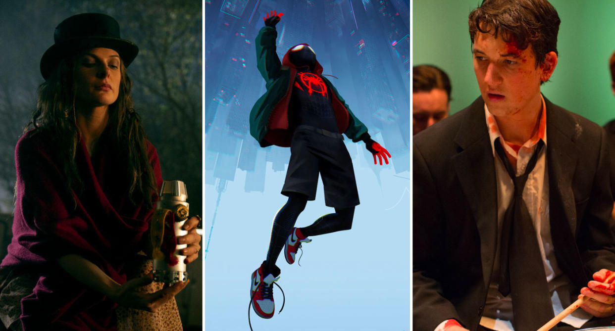 Doctor Sleep, Spider-Man: Into The Spider-Verse, Whiplash.