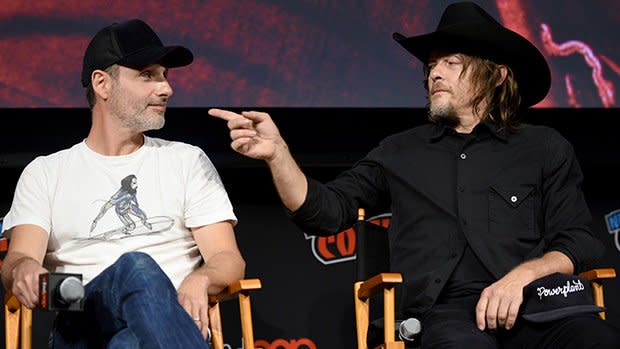 Andrew Lincoln and Norman Rheedus.