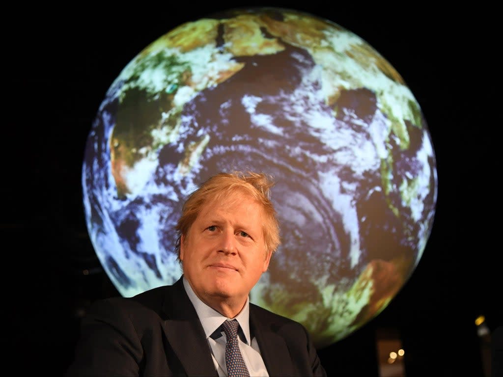 PM Boris Johnson will act as president of the UN Climate Change Conference in Glasgow from 1 November (Getty)