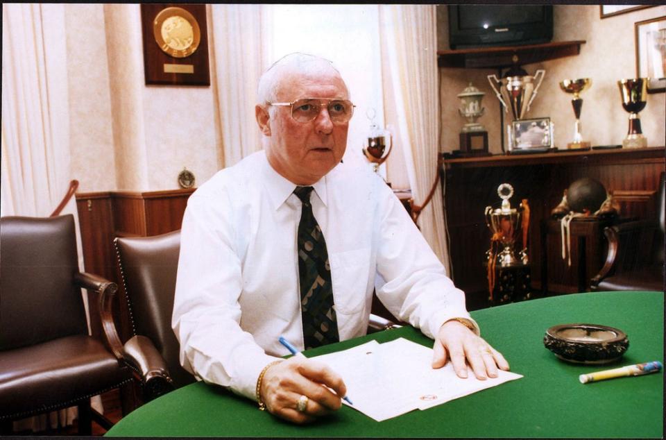 Jim McLean was Smith’s coaching mentor during his time at Dundee United (PA)