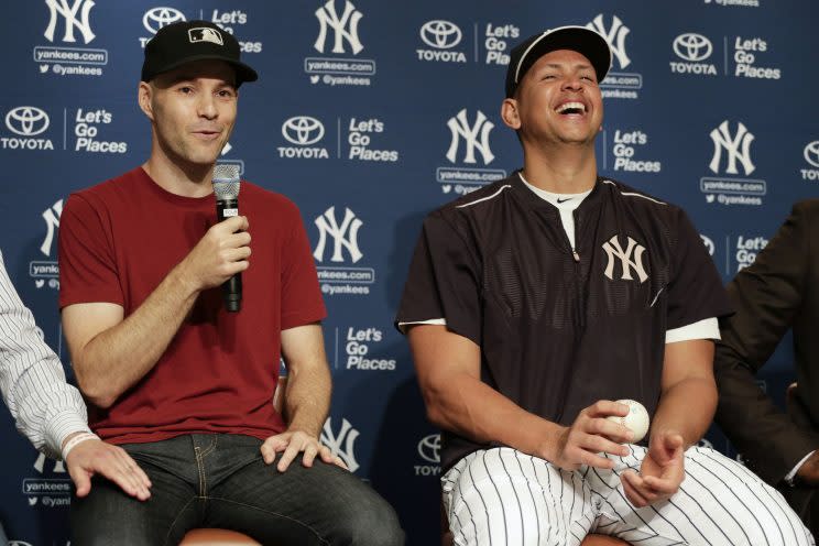 Zack Hample in 2015 as he returned A-Rod's 3,000th hit ball. (AP)