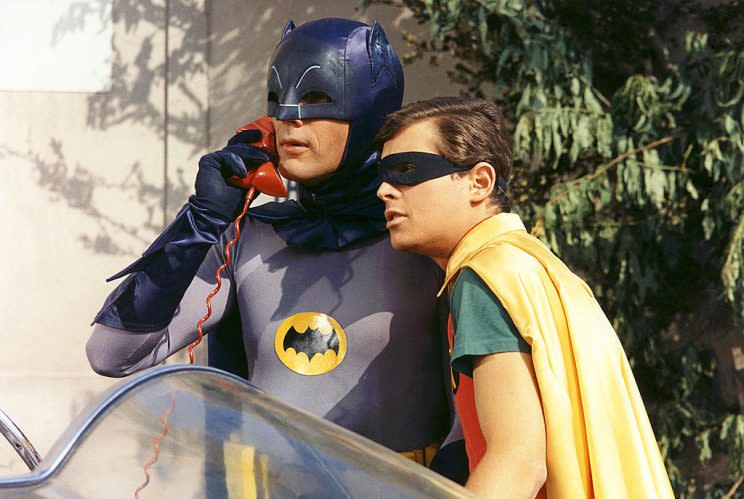 Adam West as Batman and Burt Ward as Robin in Batman. (Photo: Silver Screen Collection/Getty Images)