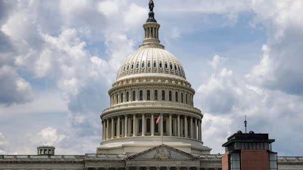 PHOTO: The U.S. Capitol in Washington, D.C. is seen on July 13, 2022. (Bryan Olin Dozier/NurPhoto via AP)