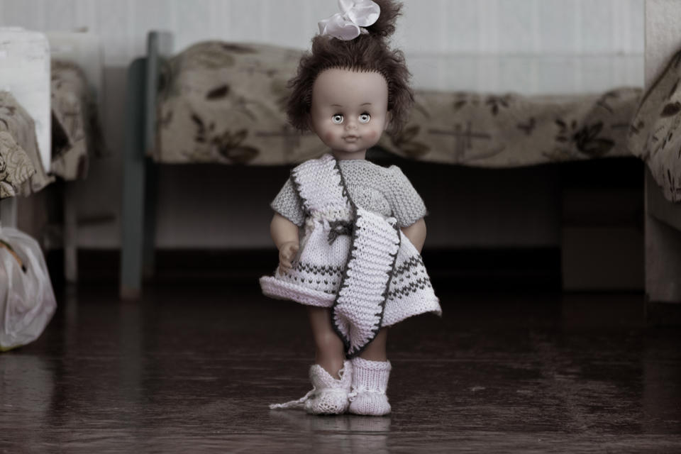 mystery cursing doll