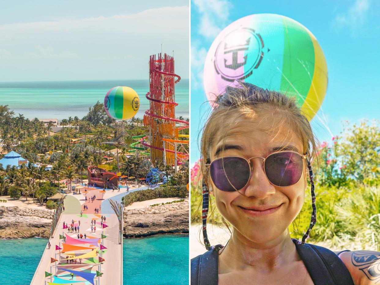 Insider's reporter went to Perfect Day at CocoCay on her first cruise with Royal Caribbean.
