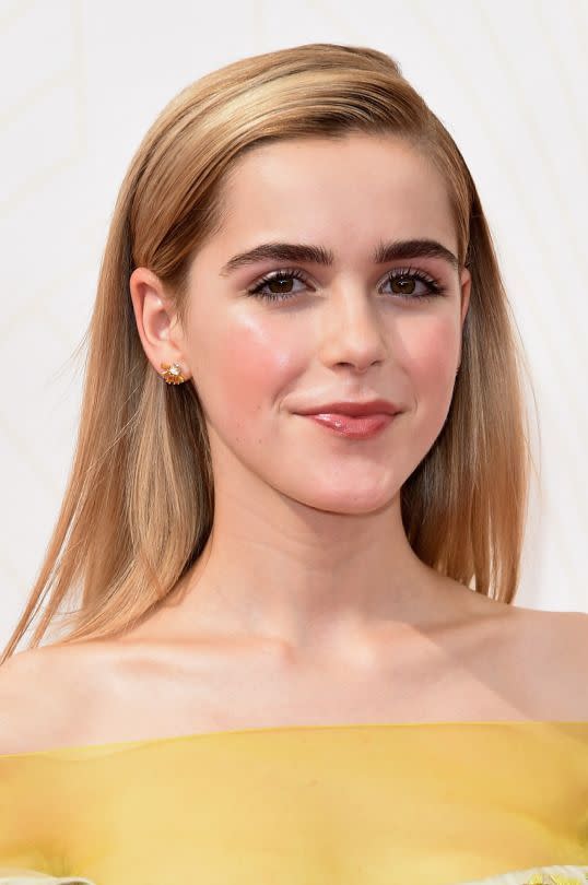 Kiernan Shipka at the 2015 Emmy Awards