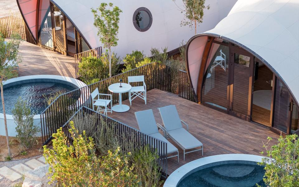 Athens Riviera 91 is a chic new glamping property