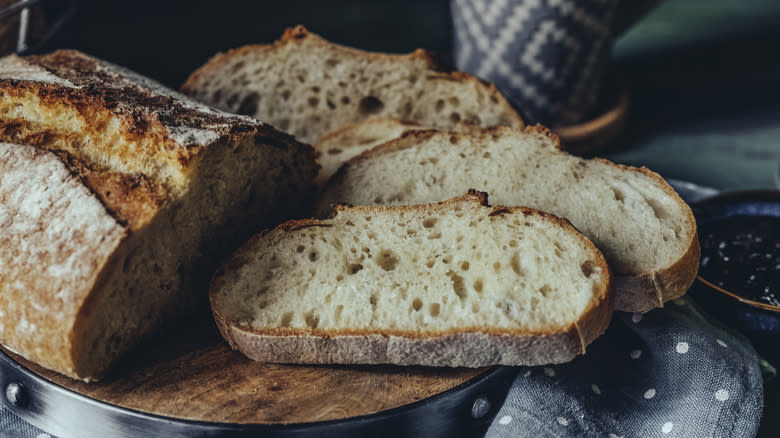 rustic sourdough loaf