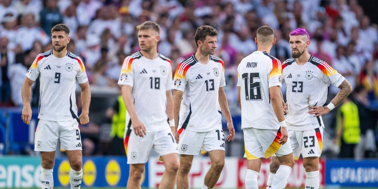 Die deutsche Nationalmannschaft bei der EM 2024. (Bild: IMAGO/Bildbyran)