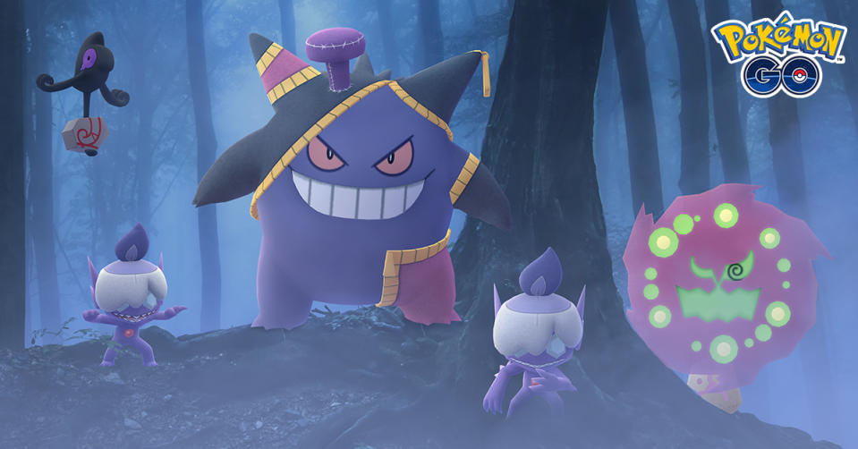 Special Halloween-themed events will be taking place in Pokemon Go from Oct. 23 to Nov. 3. (Niantic/Pokemon Go)