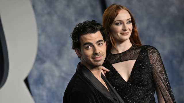 Sophie Turner and Joe Jonas are pictured.