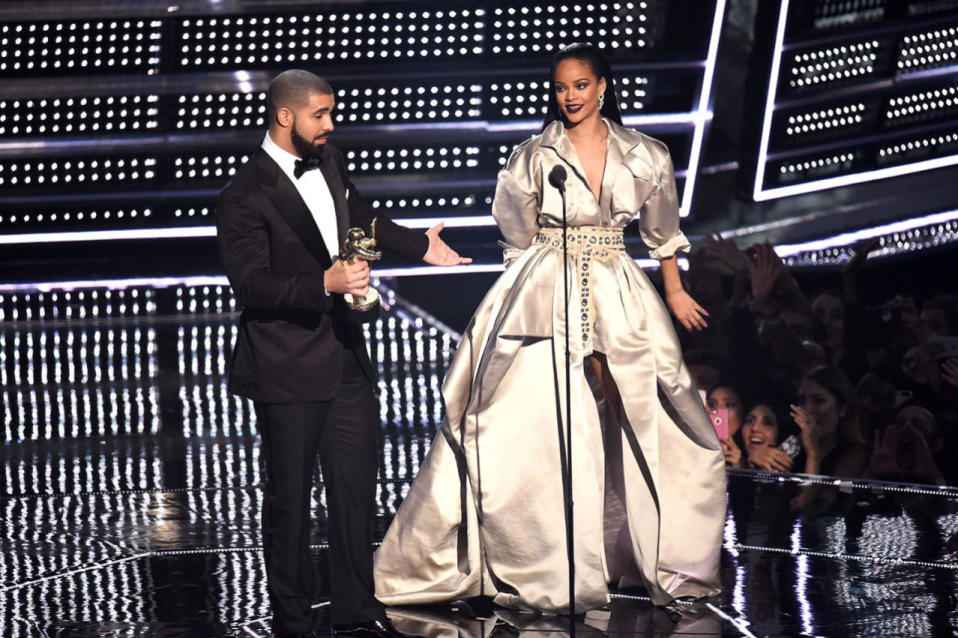 Drake and Rihanna