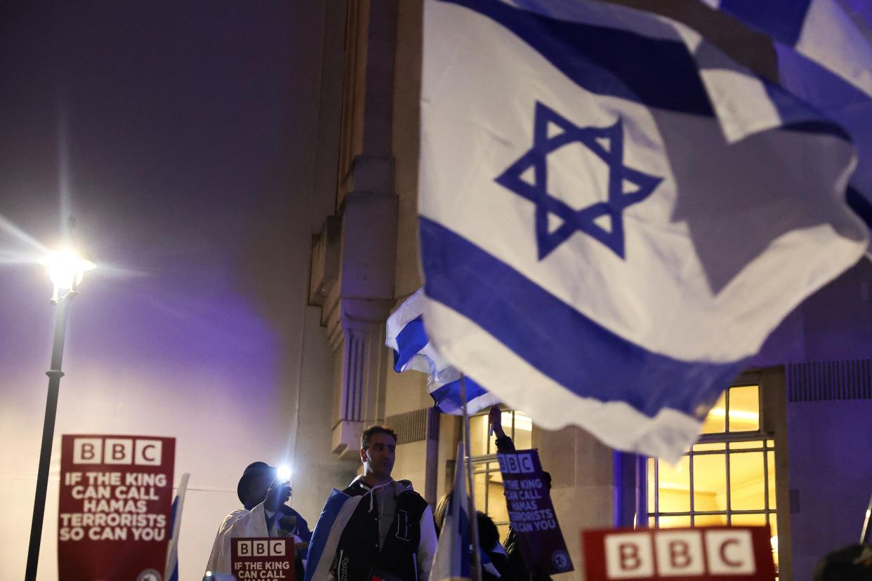 The BBC said it had given ‘careful consideration’ to its coverage of the Israel-Gaza conflict (Reuters)