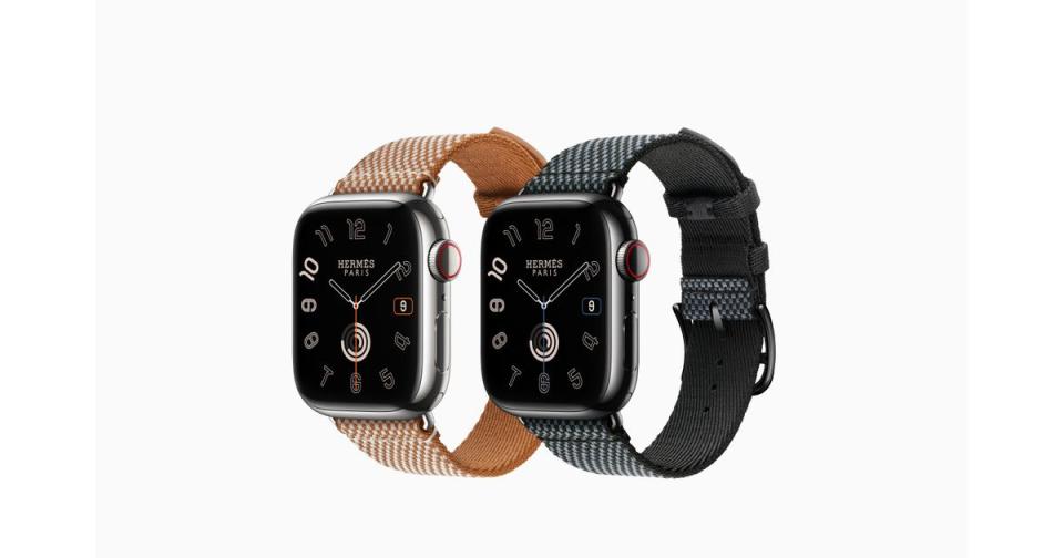 <p><a href="https://go.redirectingat.com?id=74968X1596630&url=https%3A%2F%2Fwww.apple.com%2Fshop%2Fbuy-watch%2Fapple-watch-hermes&sref=https%3A%2F%2Fwww.esquire.com%2Flifestyle%2Fa45100435%2Fapple-wanderlust-september-event-2023%2F" rel="nofollow noopener" target="_blank" data-ylk="slk:Shop Now;elm:context_link;itc:0;sec:content-canvas" class="link ">Shop Now</a></p><p>Apple Watch Hermès</p><p>apple.com</p><p>$1249.00</p>