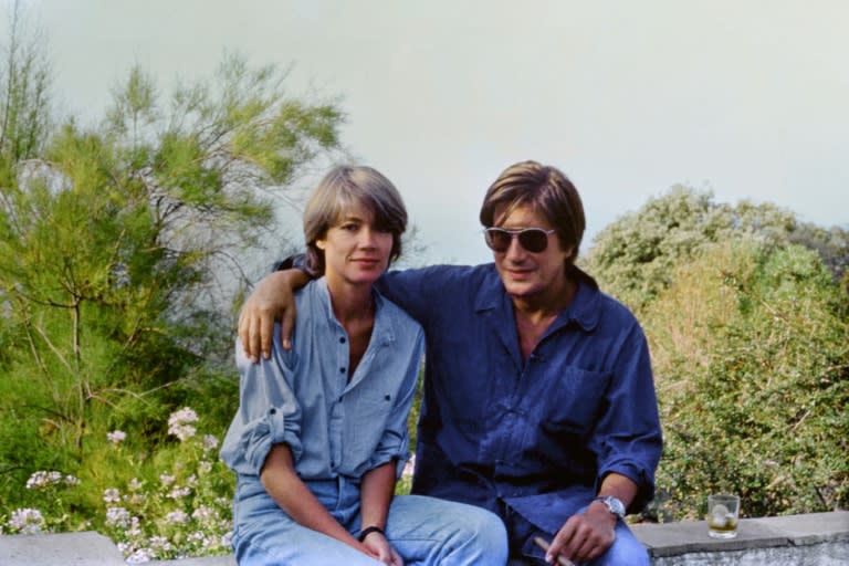 French actors and singers Francoise Hardy and Jacques Dutronc married in 1981 (OLIVIER SANCHEZ)