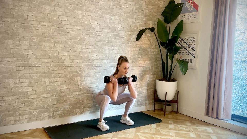 strength exercises for beginners, squat