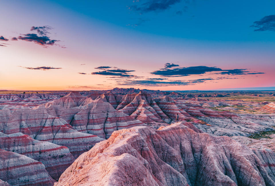 the badlands in south dakota