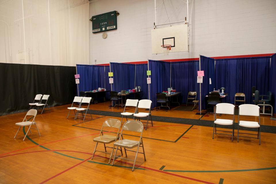 A look at the Tippecanoe County Health Department vaccine clinic, 1950 S. 18th St., Thursday, Jan. 6, 2022 in Lafayette. 