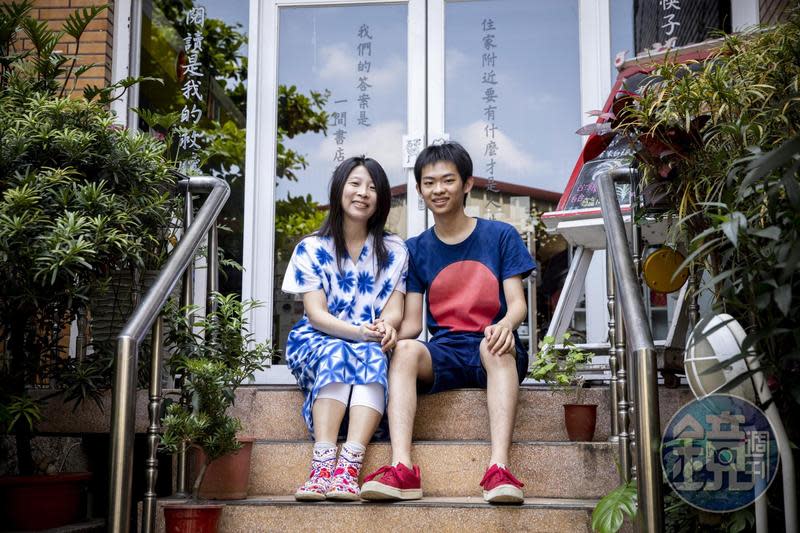 在台北就學的蘇朝明，每到週末就會回到魚麗這個家。
