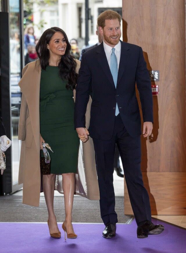 The Duchess of Sussex attended the WellChild Awards on Tuesday with her husband, Prince Harry.