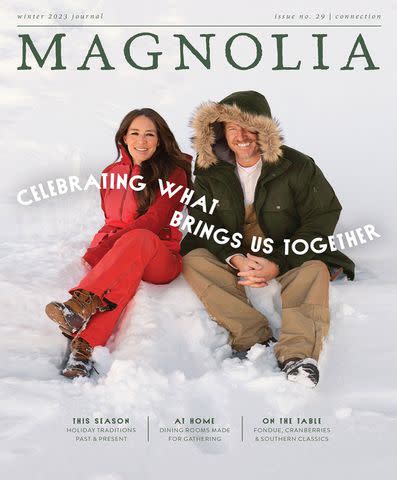 Chip is seen on the cover of Magnolia Journal for the first time in six years.