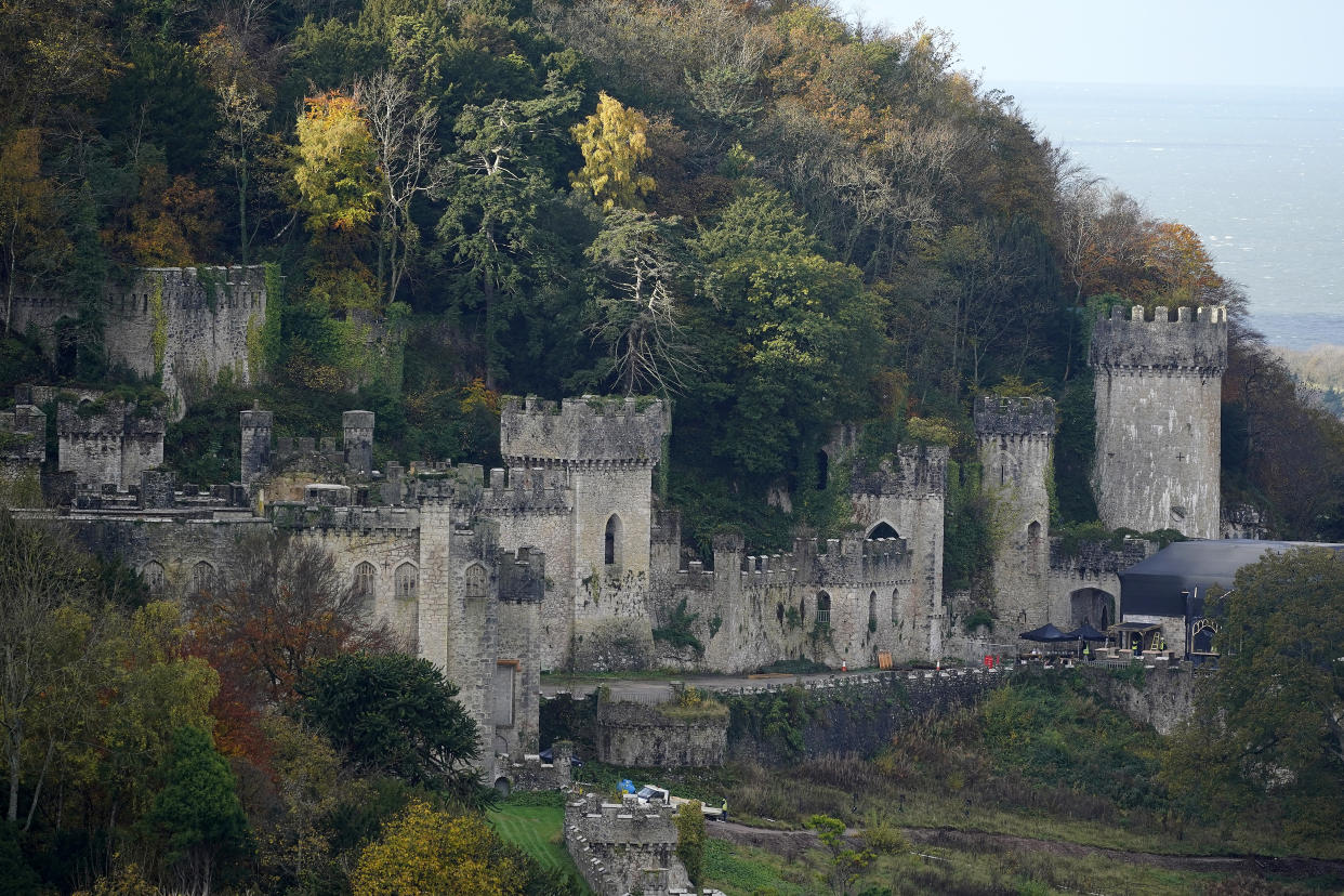 Sharn Iona Hughes lost her life while trying to look at Gwrych Castle's lights. (Photo by Christopher Furlong/Getty Images)