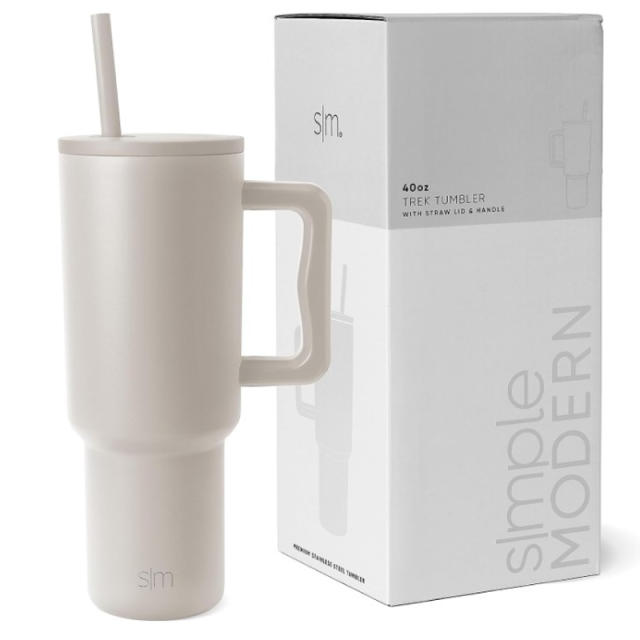 40oz Stanley Dupe or Simple Modern Dupe Handle Tumbler 40oz 