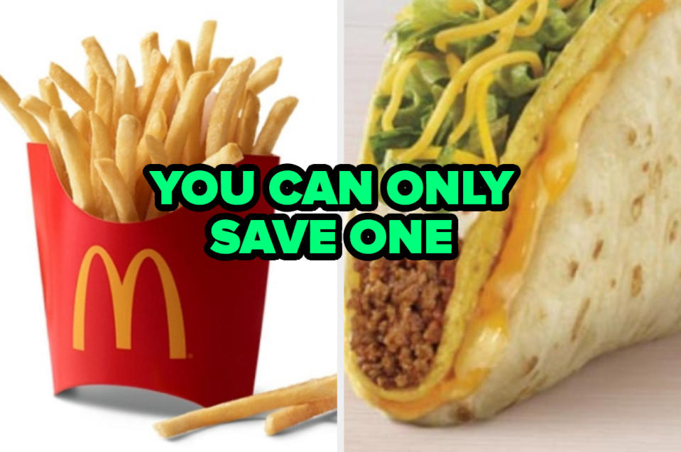 There's no way I can choose between a Crunchwrap and a Quarter Pounder. Take the quiz here.