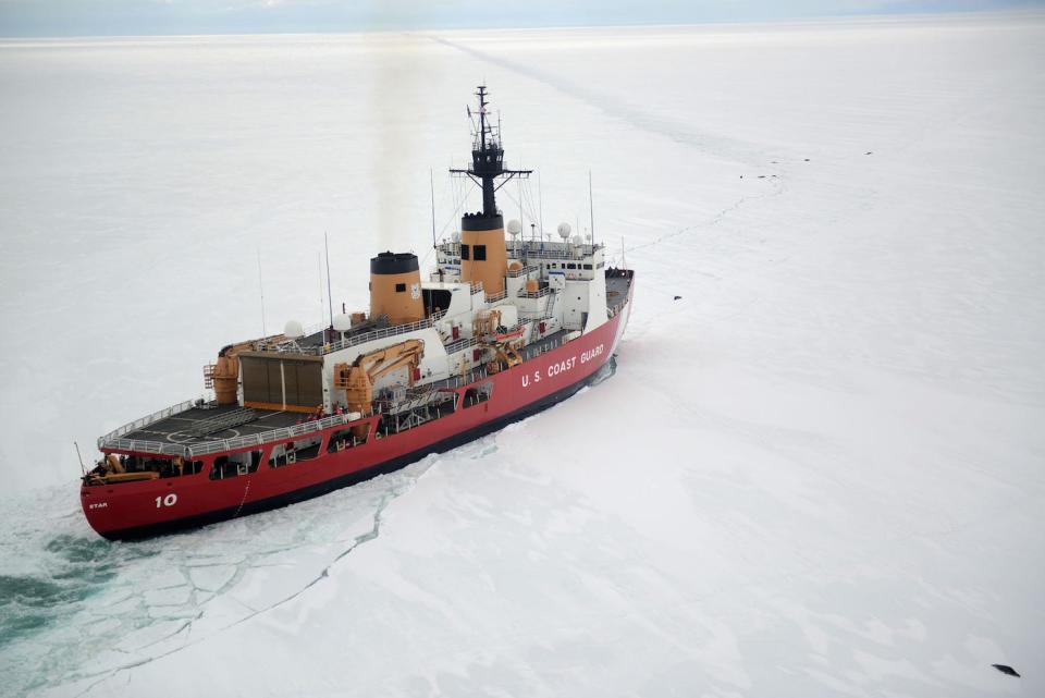 US Coast Guard Polar Star icebreaker Arctic Antarctic Ross Sea