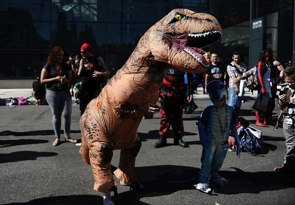 <p>One of the biggest stars of the summer, Velociraptor is here. (Photo: Getty Images)</p>