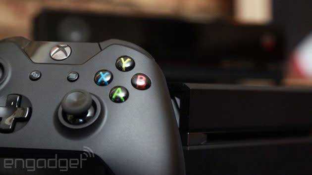 The Xbox One and its gamepad