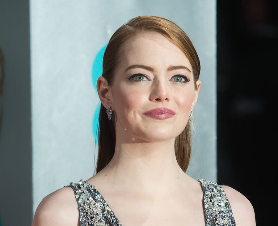 Emma Stone dyed her hair a color that looks stunning in the sunshine