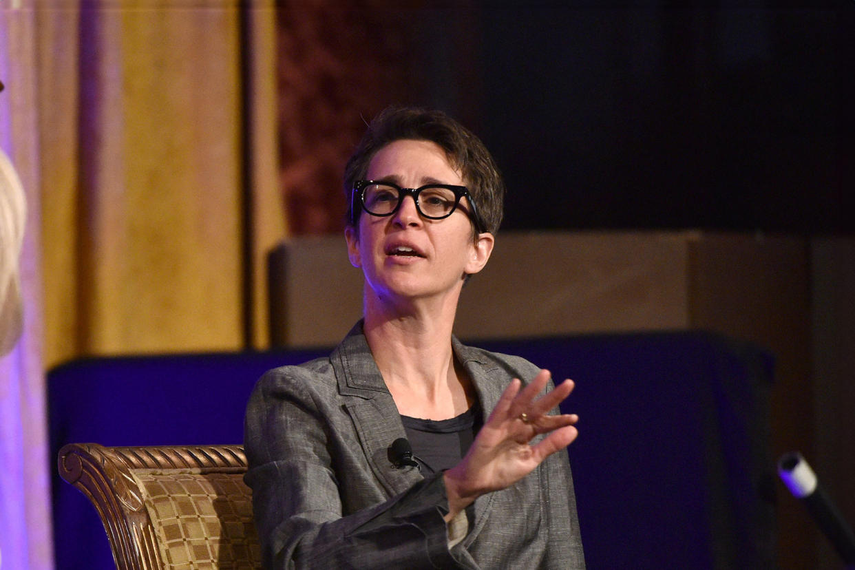 Rachel Maddow Bryan Bedder/Getty Images for IWMF