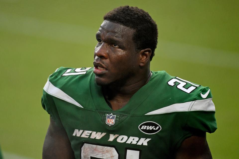 Frank Gore last played in the NFL in the 2020 season with the New York Jets.