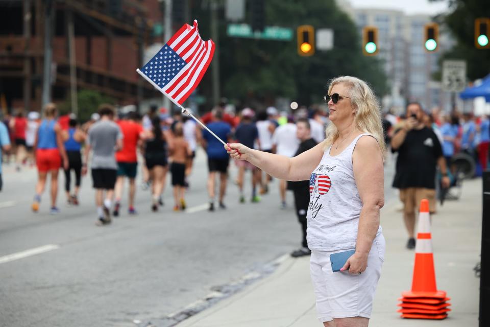 Here are some more photos from the 2022 Peachtree Road Race.