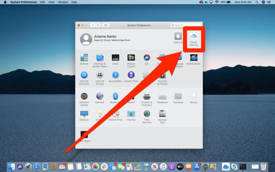 How to share iCloud storage 3