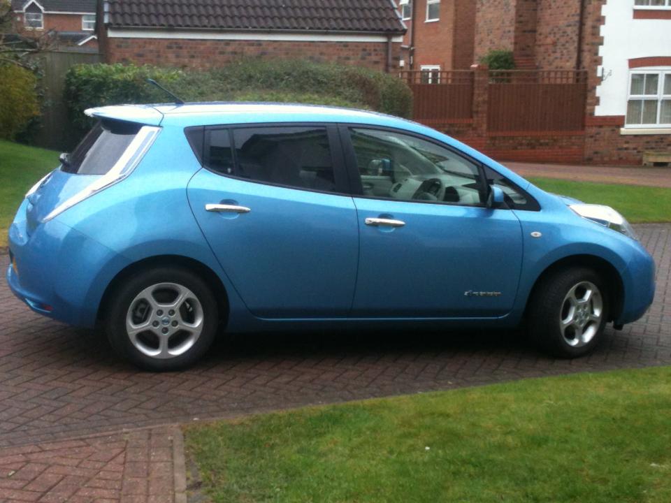 The fully electric Nissan Leaf doesn't look too dissimilar to a Ford Fiesta