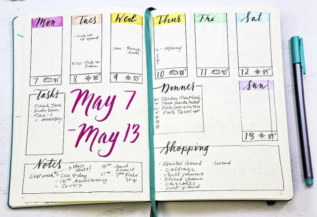 Bullet Journal Pen Test Spreads You'll Want to Try for Yourself!