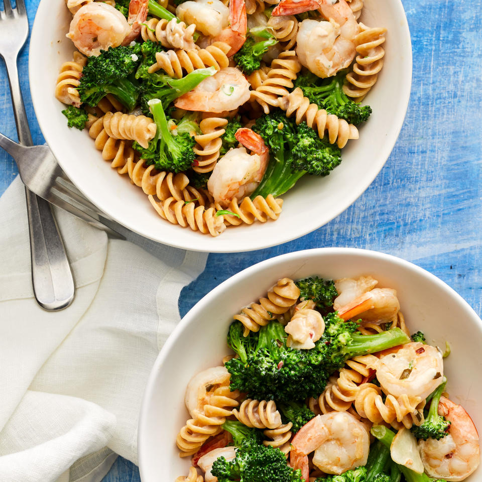 Shrimp & Broccoli Pasta