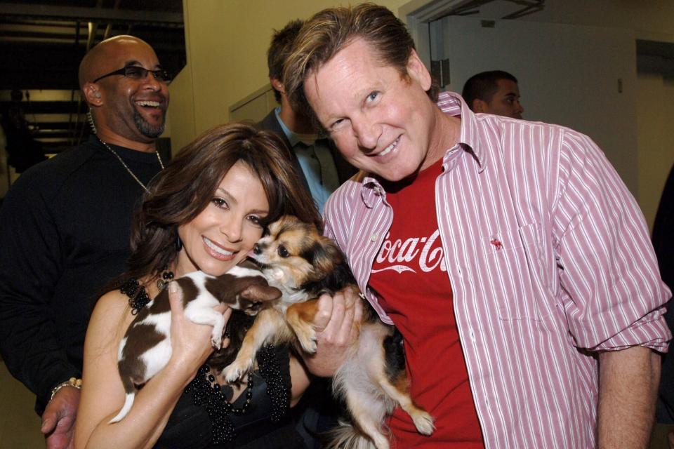 "American Idol" Season 5 - Paula Abdul, judge and Jeff Ballard, publicist for Paula Abdul *EXCLUSIVE* ***Exclusive*** (Photo by Ray Mickshaw/WireImage for Fox Television Network)