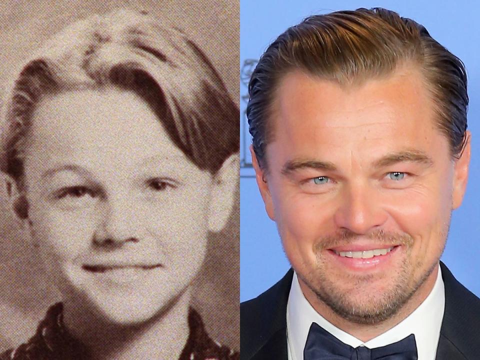 yearbook leonardo dicaprio high school