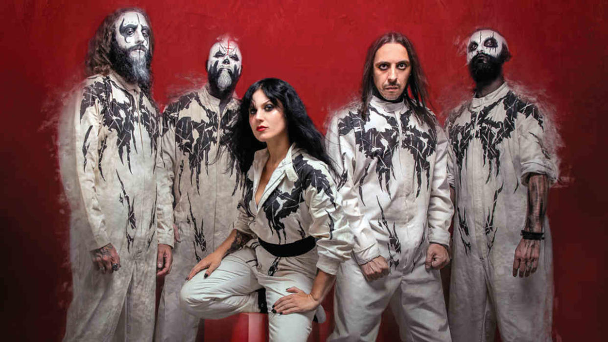  Lacuna Coil’s Cristina Scabbia. 