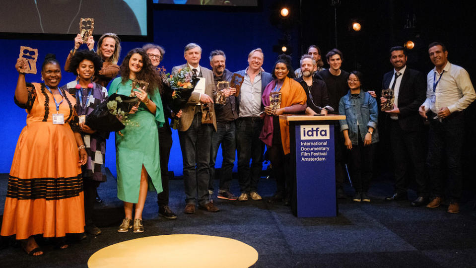 Award-winners at the 34th edition of IDFA - Credit: Courtesy of Coen Dijkstra