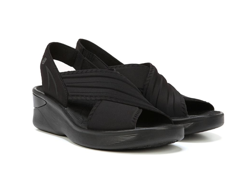 BZees Sunset Wedge Sandal. Image via BZees.