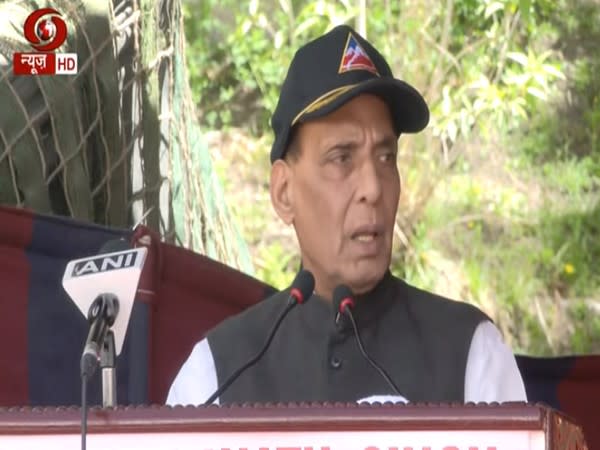 Defence Minister Rajnath Singh (Photo/DD news) 