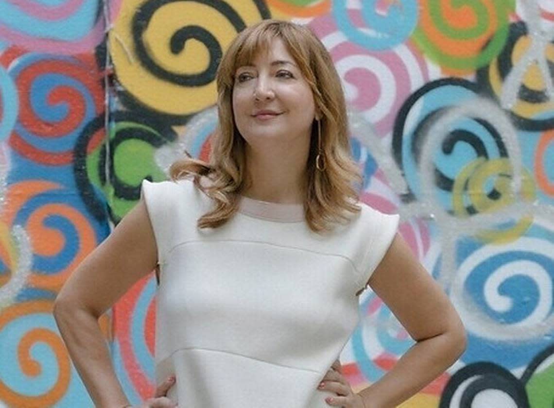 Diliana Alexander, the founder of FilmGate, a Miami-based nonprofit that is hosting a high-tech festival during Miami Art Week. Courtesy of FilmGate