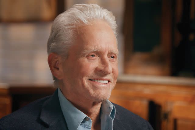<p>PBS</p> Michael Douglas on "Finding Your Roots"