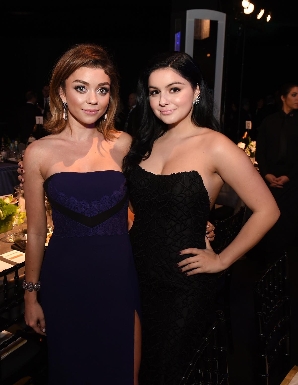 Sarah Hyland Defends Ariel Winter S Completely Sheer Dress